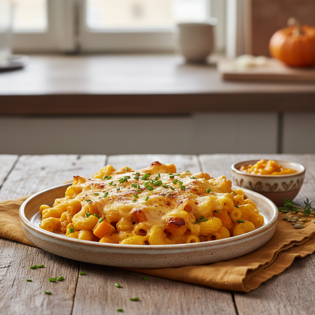 Mac & cheese au potimarron