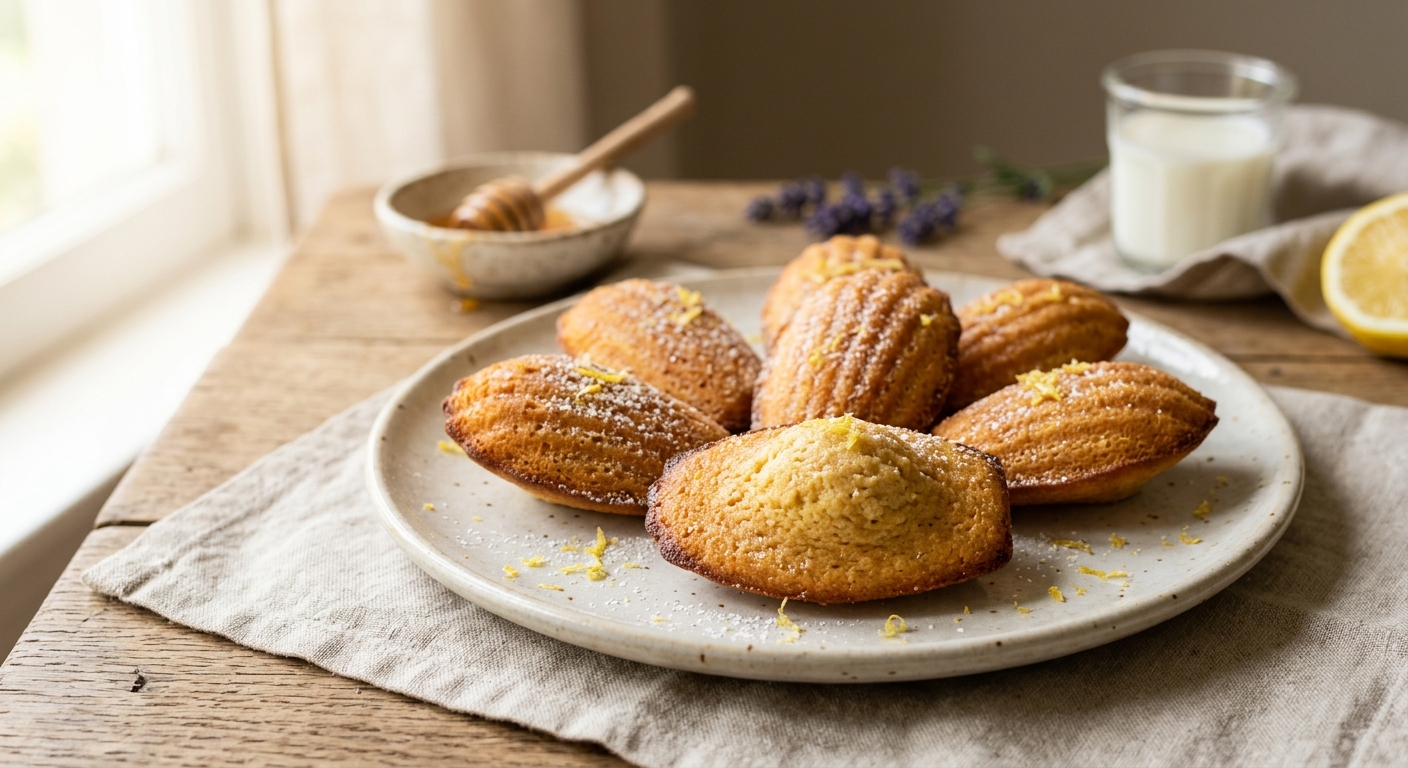 Madeleines au miel