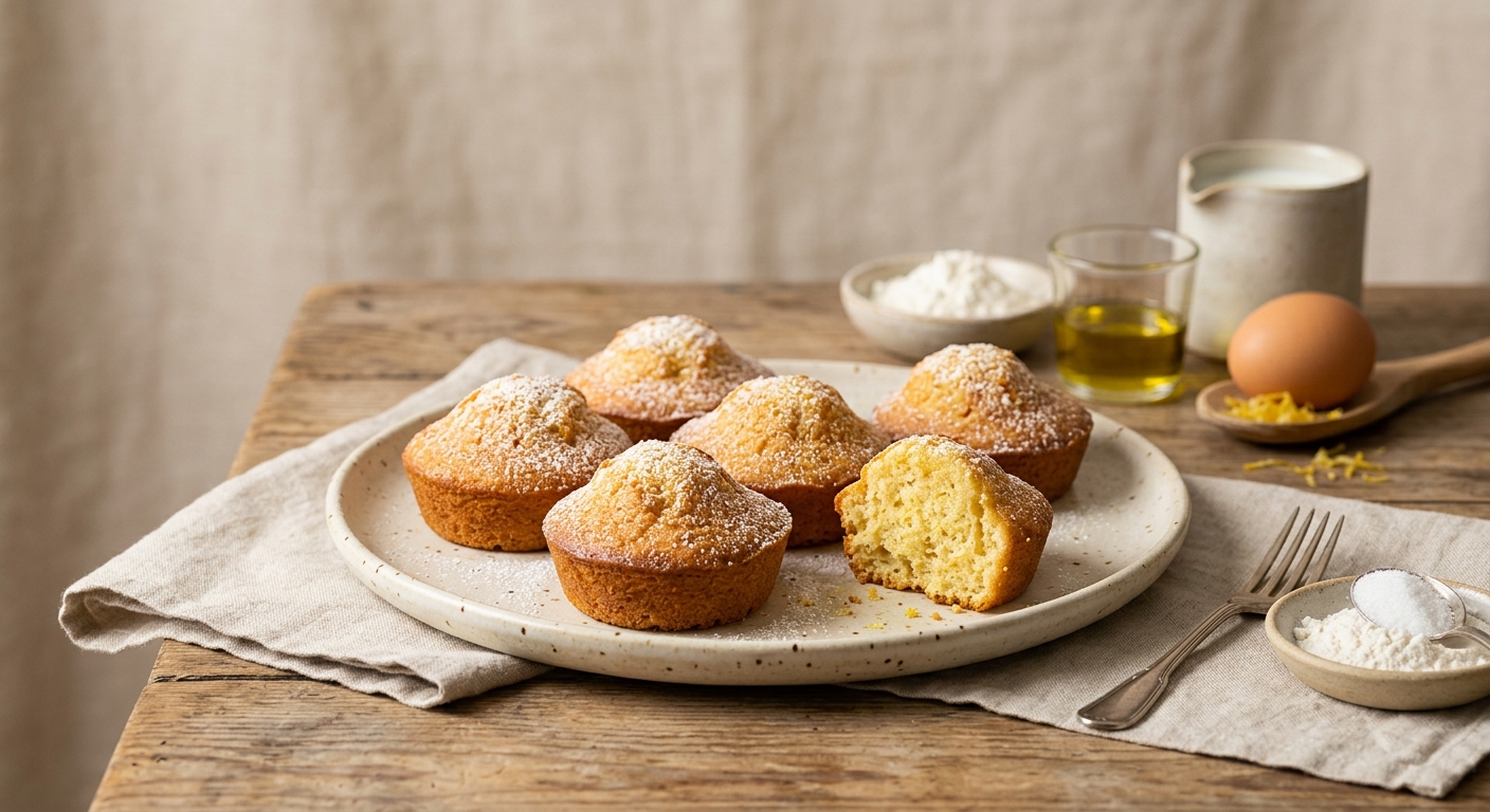 Madeleines espagnoles (magdalenas)