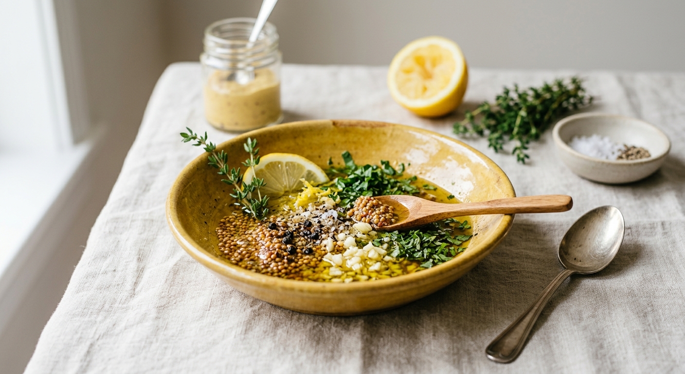 Marinade légère pour le poulet
