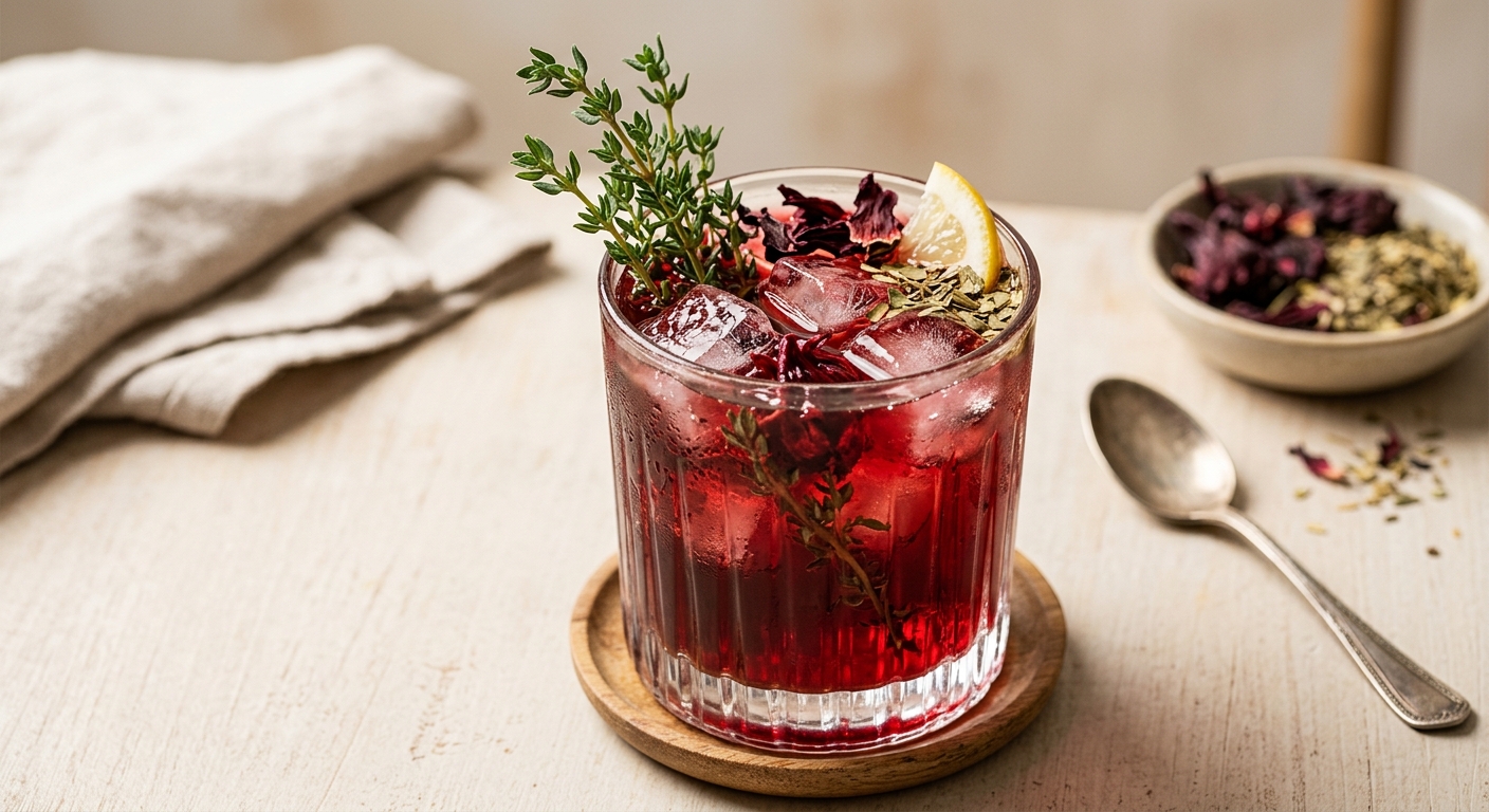 Maté Glacé Hibiscus