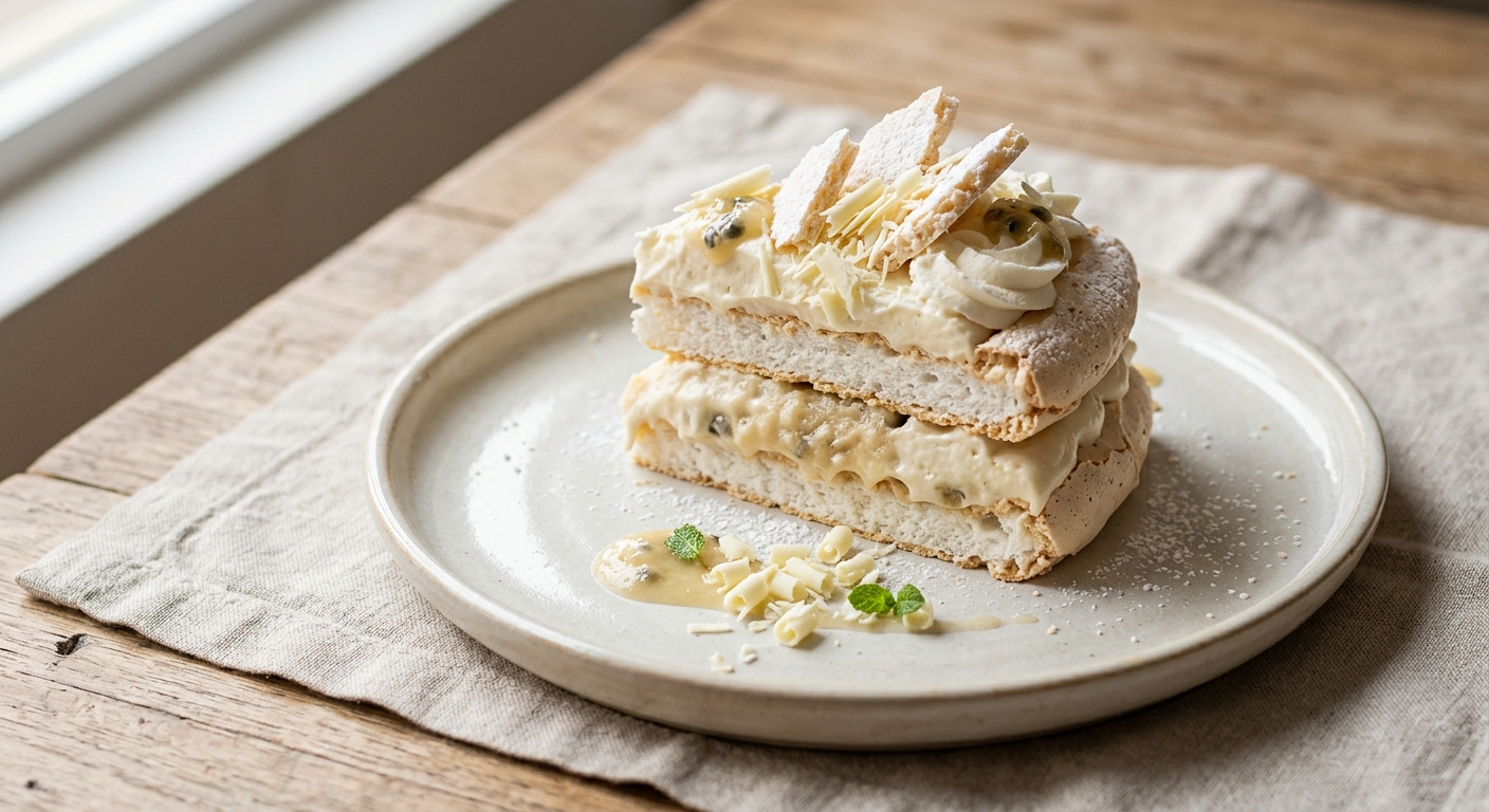 Merengado de Chirimoya (gâteau meringué à l'anone - Pérou)