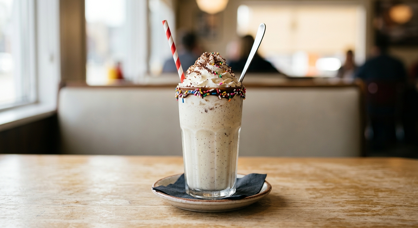 Milkshake à la vanille