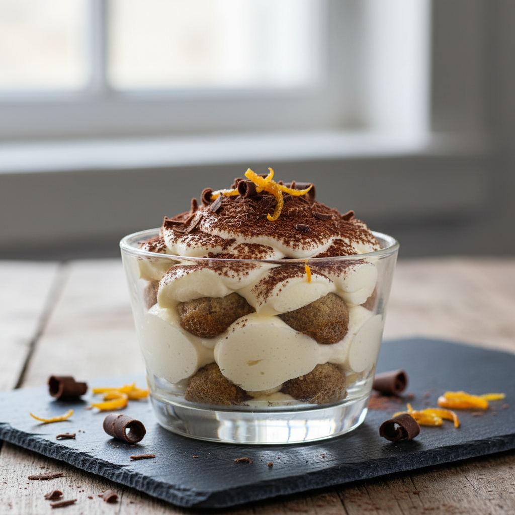 Mon tiramisù très léger et de dernière minute