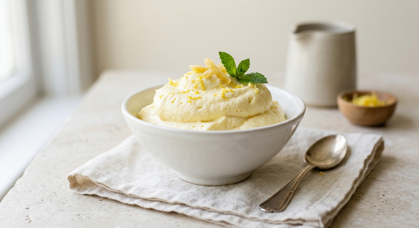 Mousse au citron facile