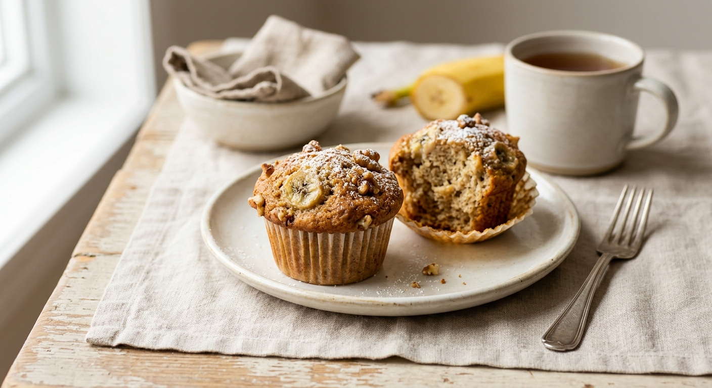 Muffins à la banane