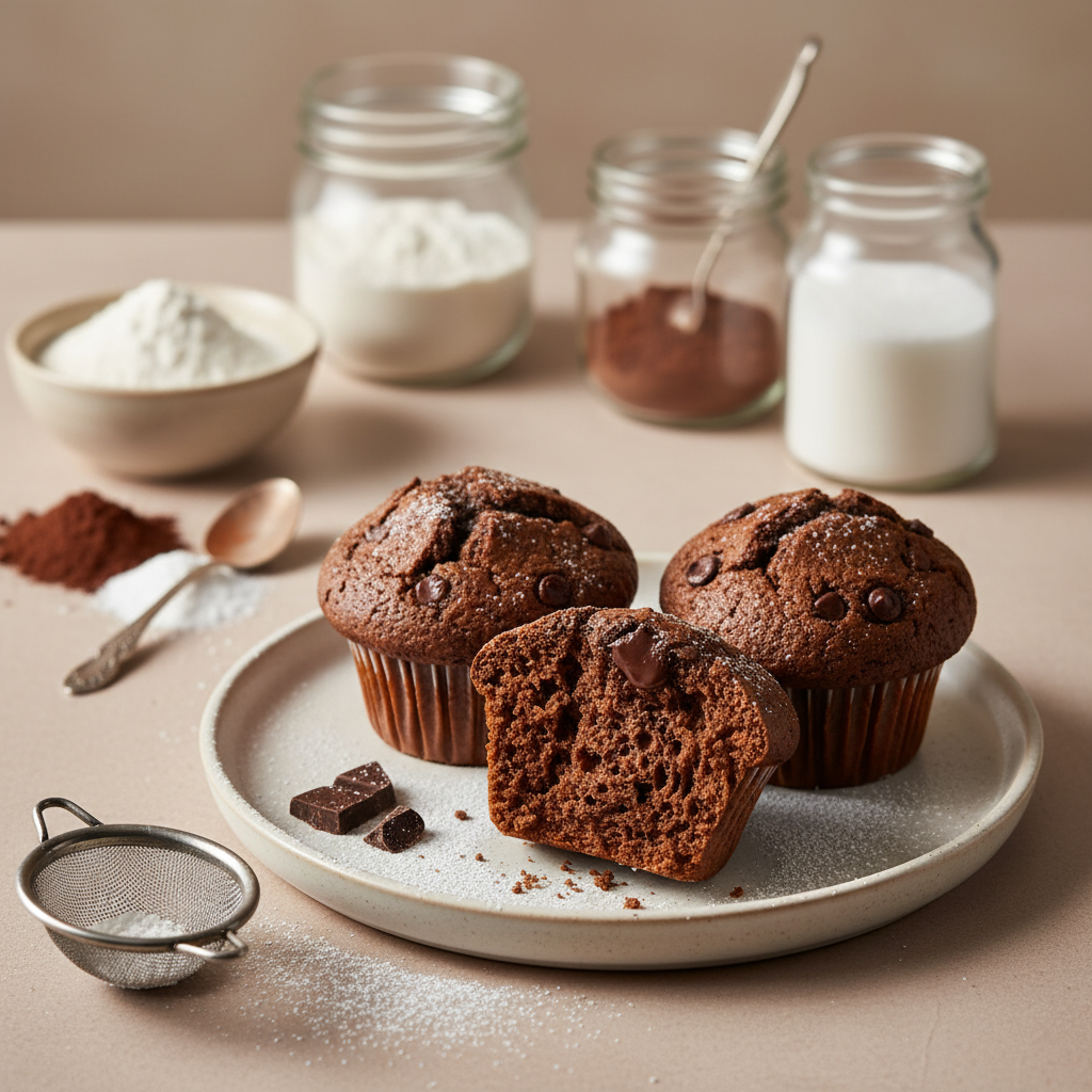 Muffins au chocolat ultra-moelleux Airfryer