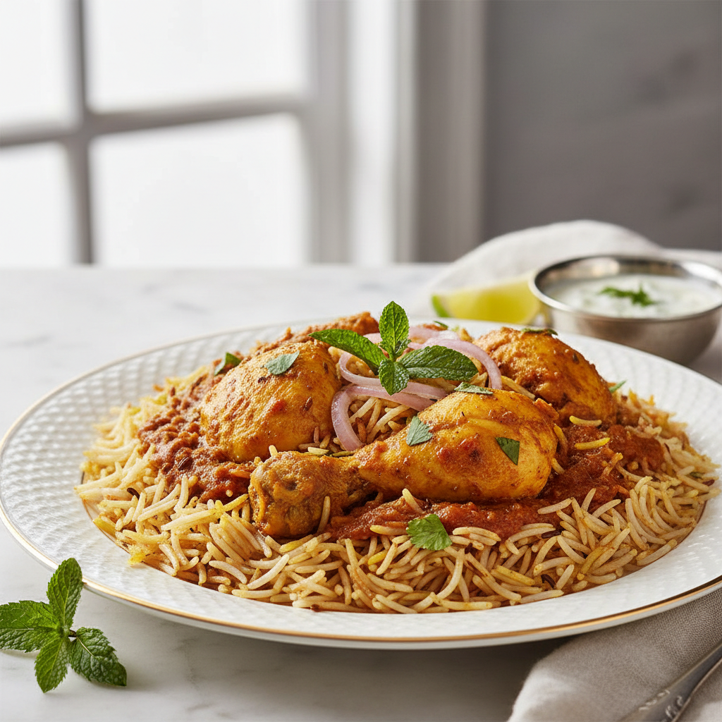 Mughlai biryani rapide