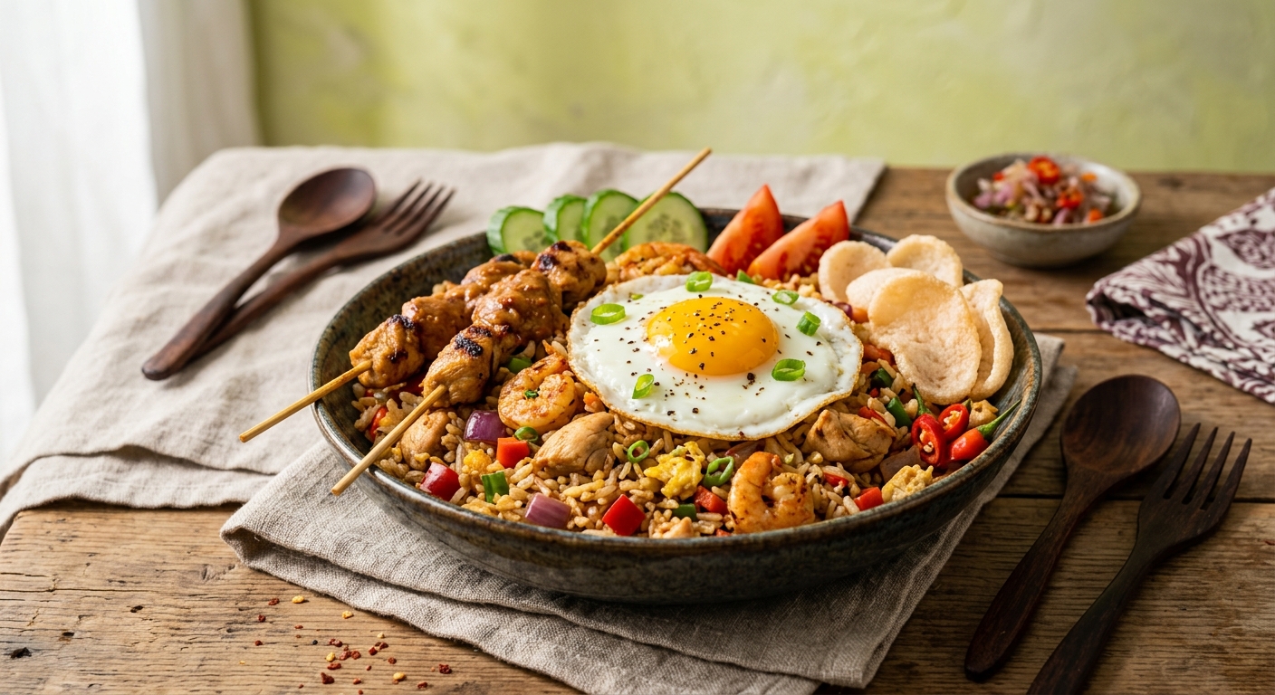 Nasi-goreng indonésien