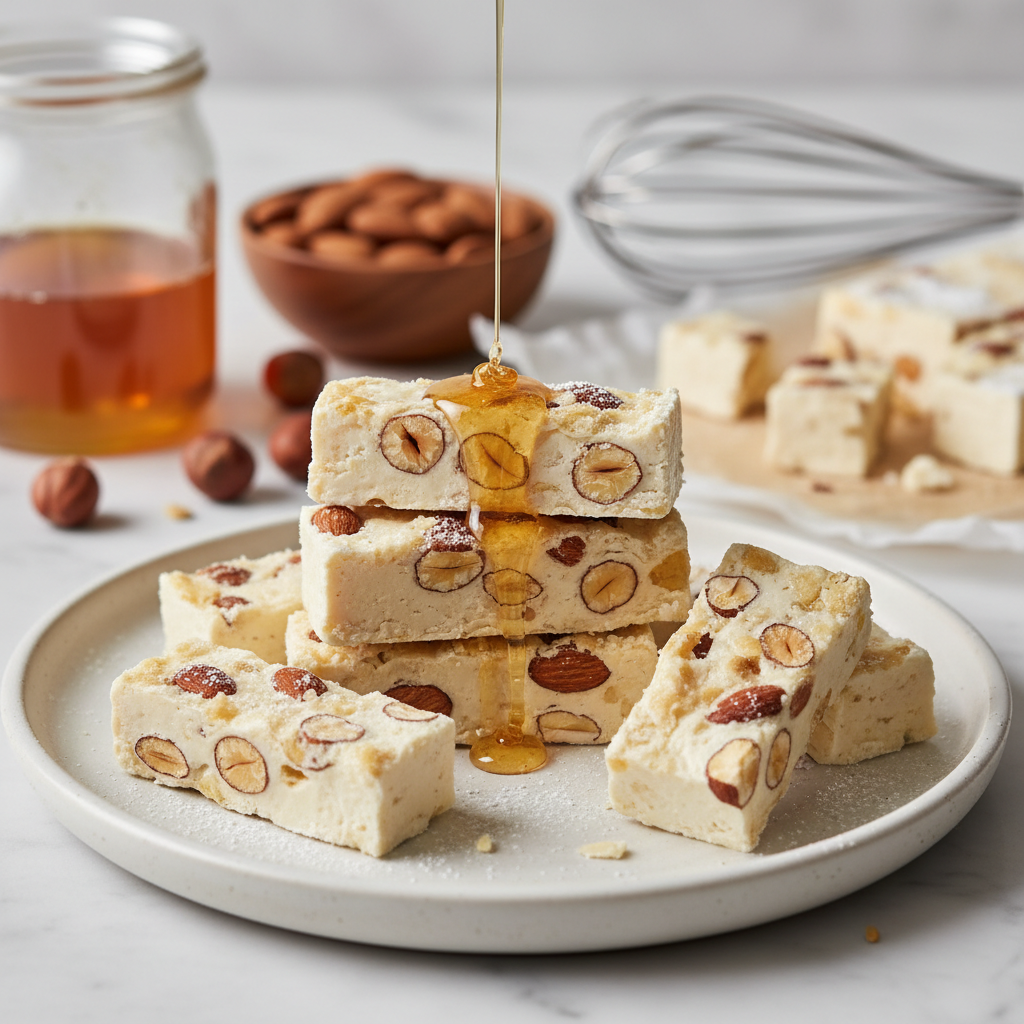 Nougat au miel