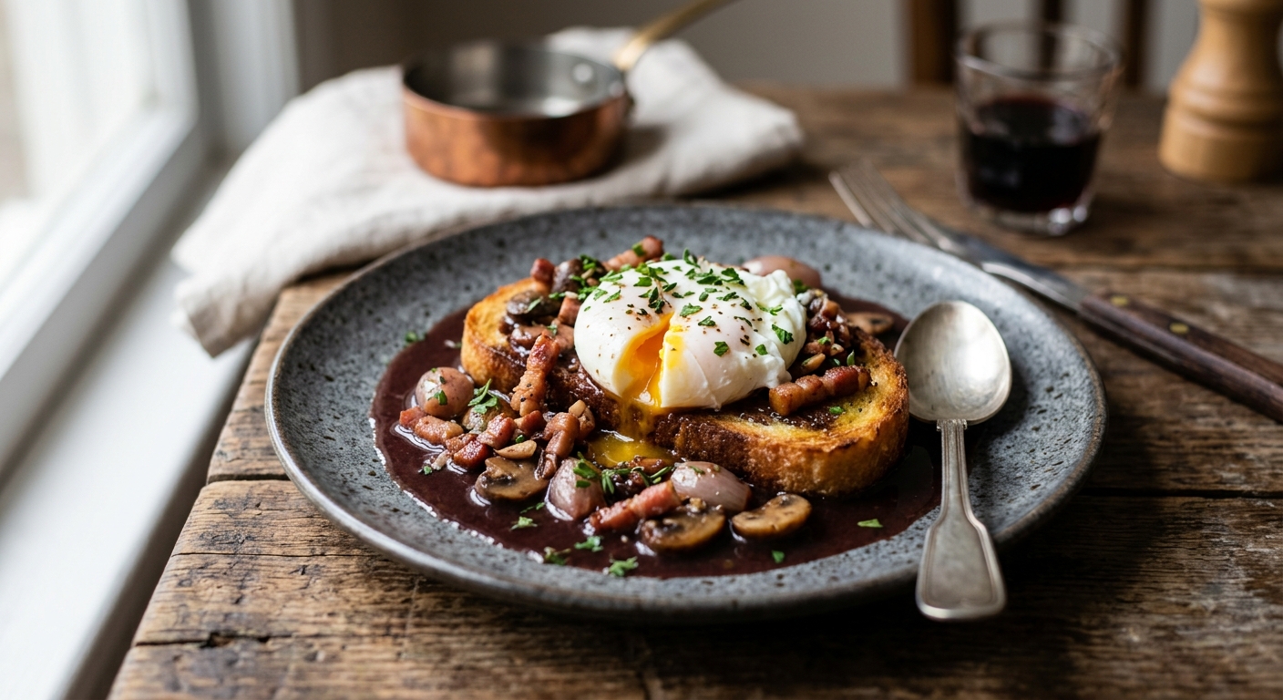 Oeuf en meurette