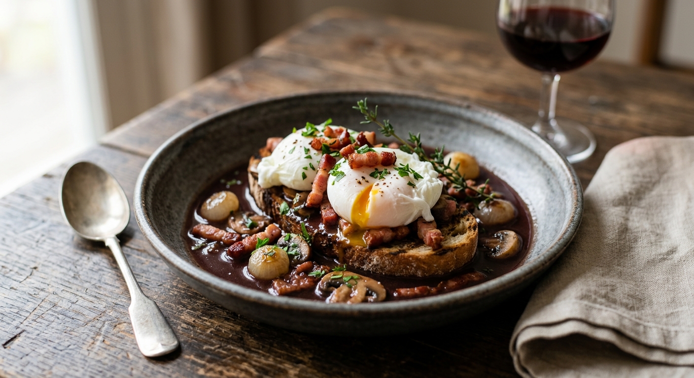 Oeufs en meurette