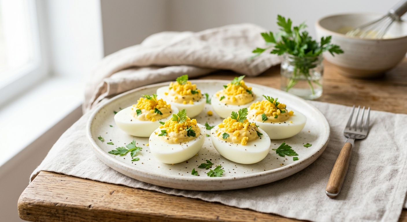 Oeufs mimosa