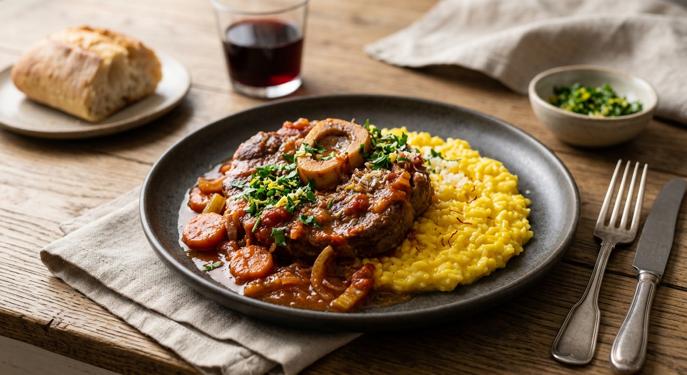 Osso buco à la milanaise