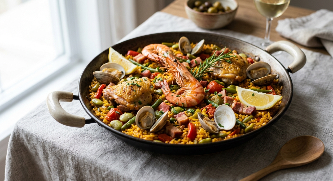 Paella valenciana