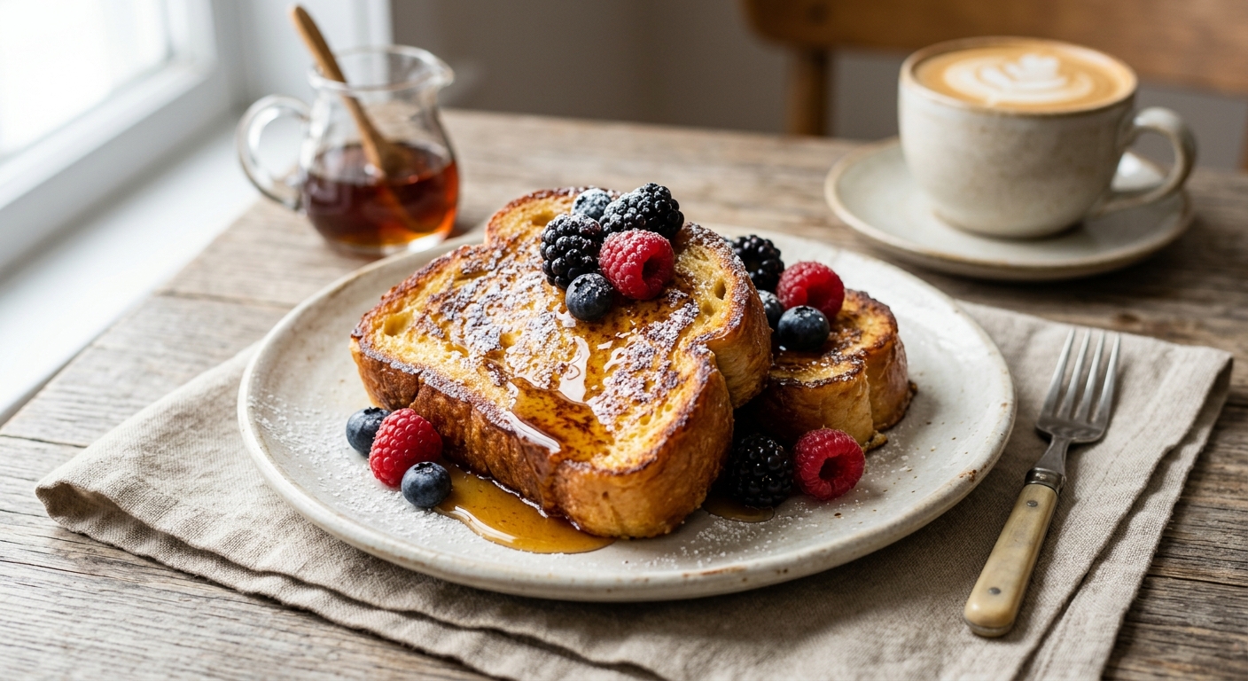 Pain perdu brioché