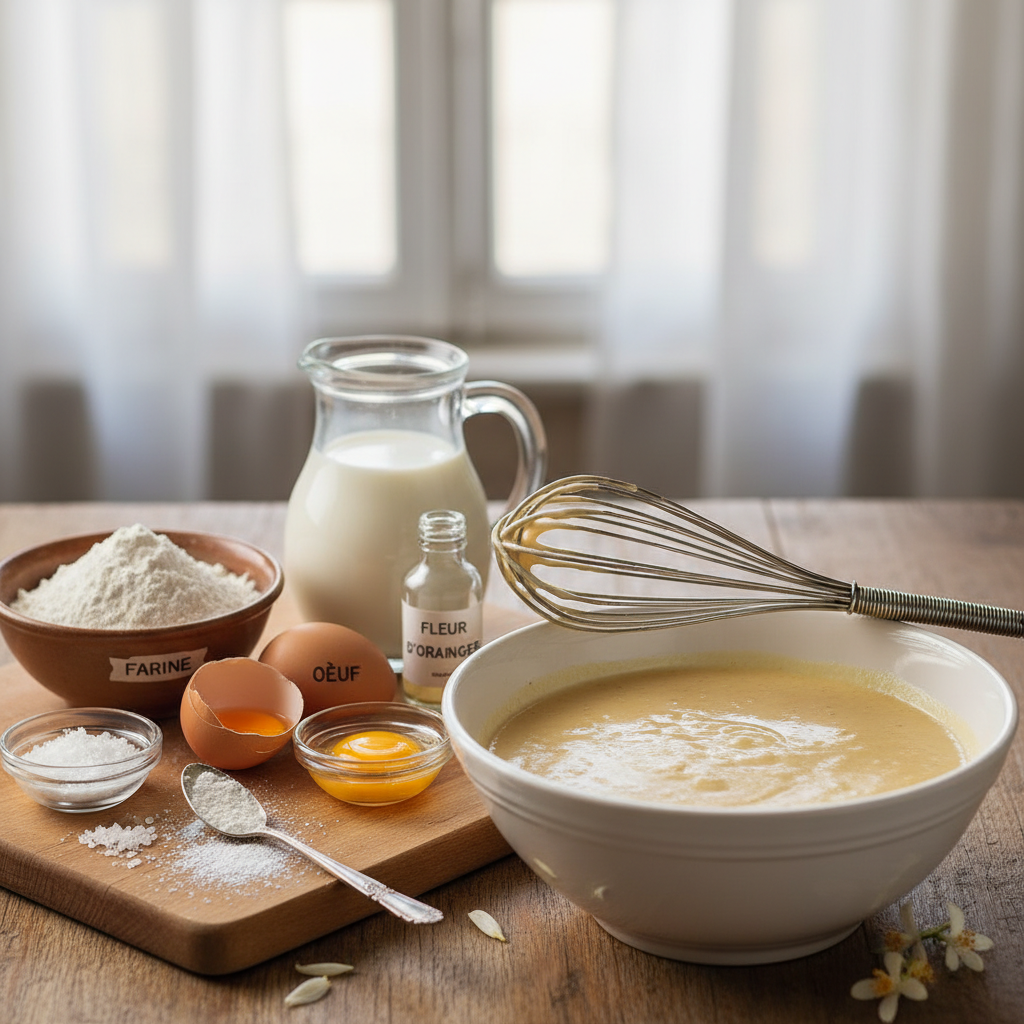 Pâte à crêpes