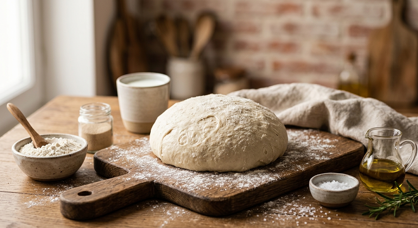 Pâte à pizza maison