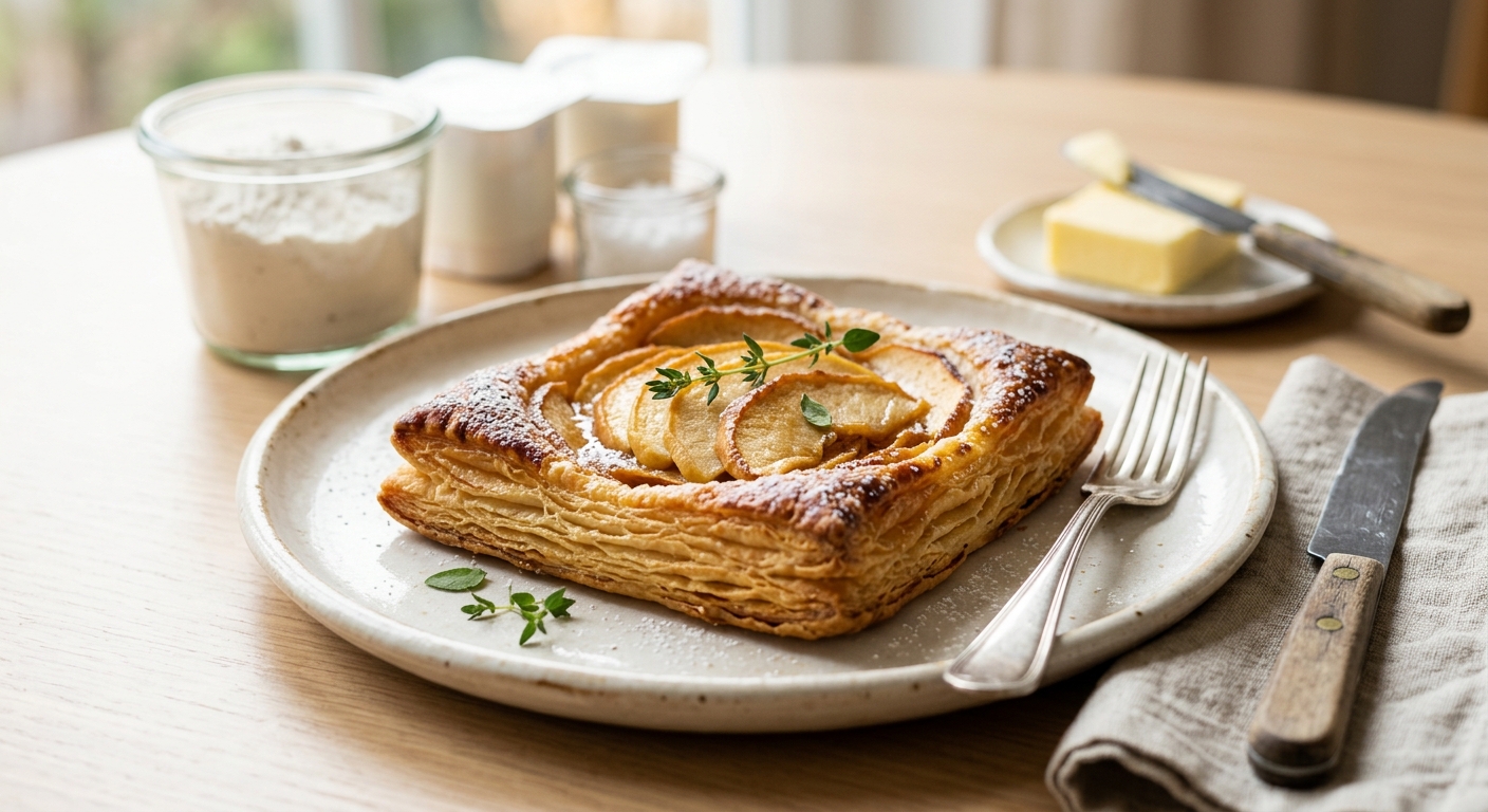 Pâte feuilletée ultra rapide et simple aux petits suisses