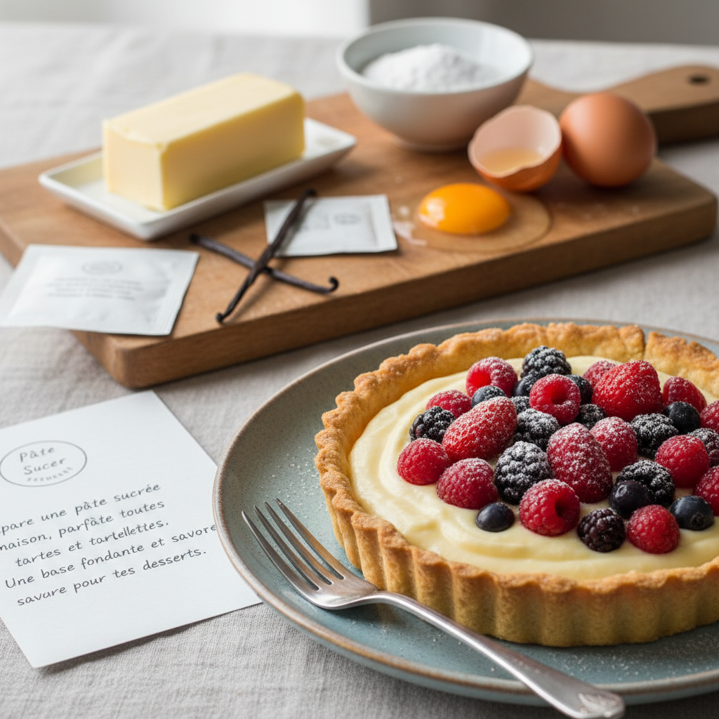 Pâte sucrée
