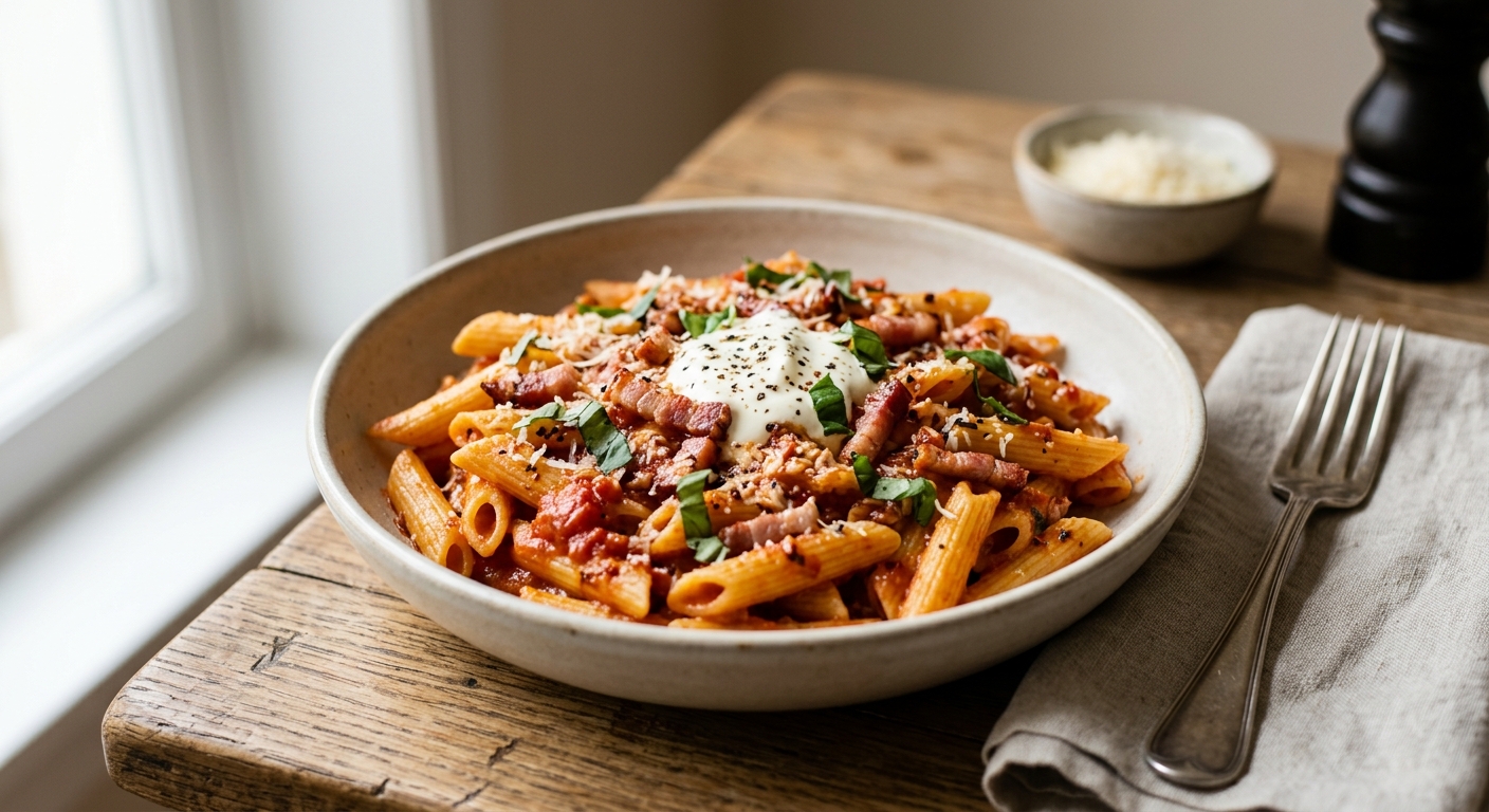Penne à l'arrabbiata