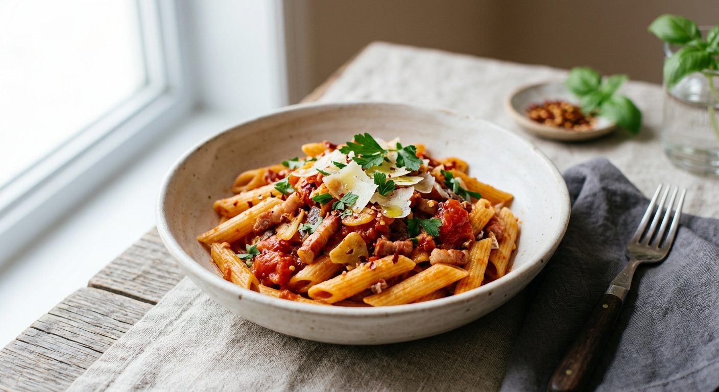 Penne all’arrabbiata