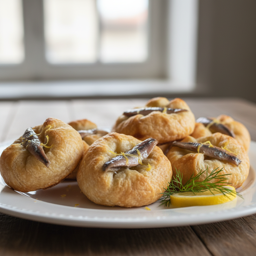 Petits pâtés aux anchois
