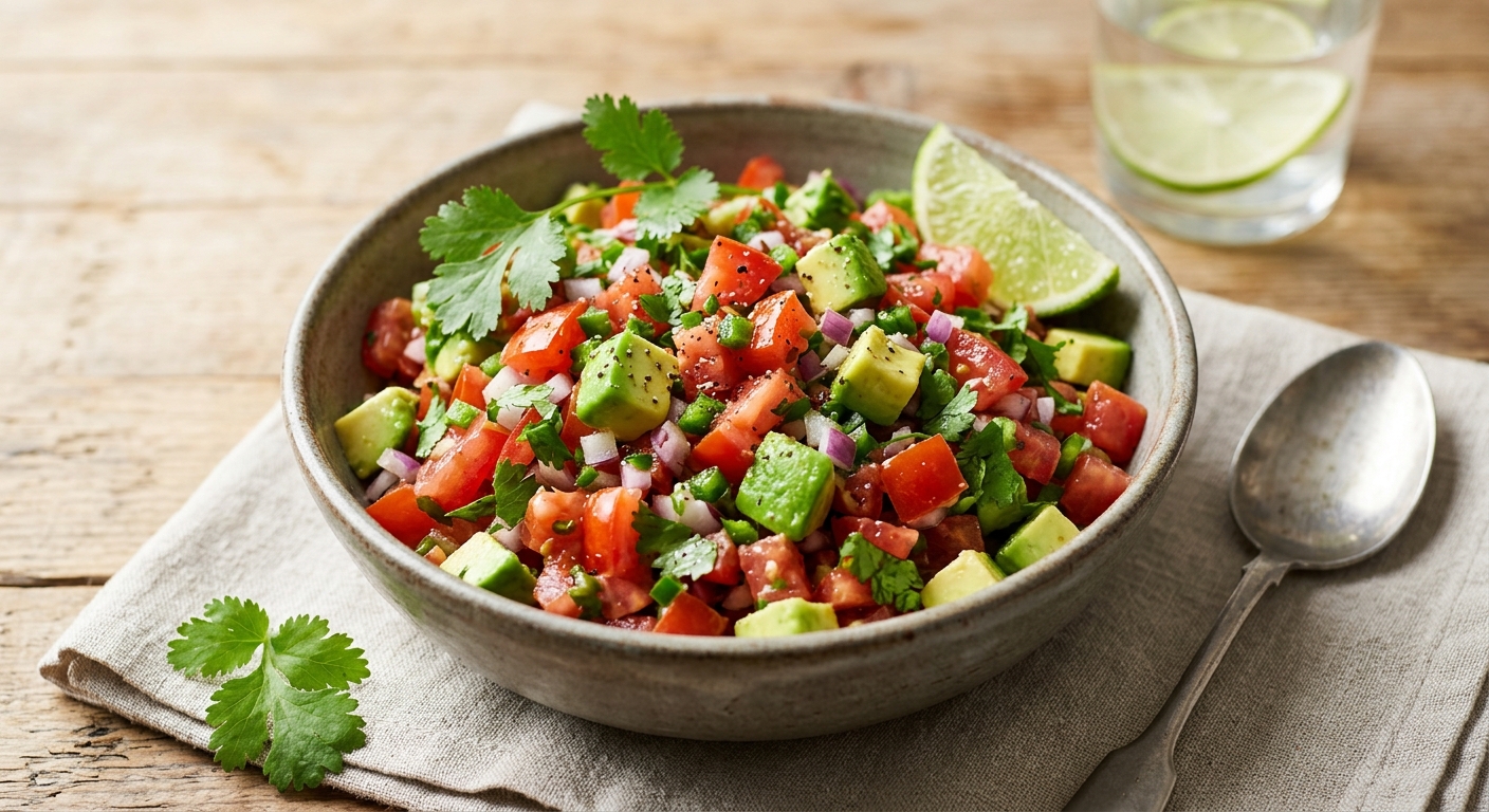 Pico de gallo (salade mexicaine)