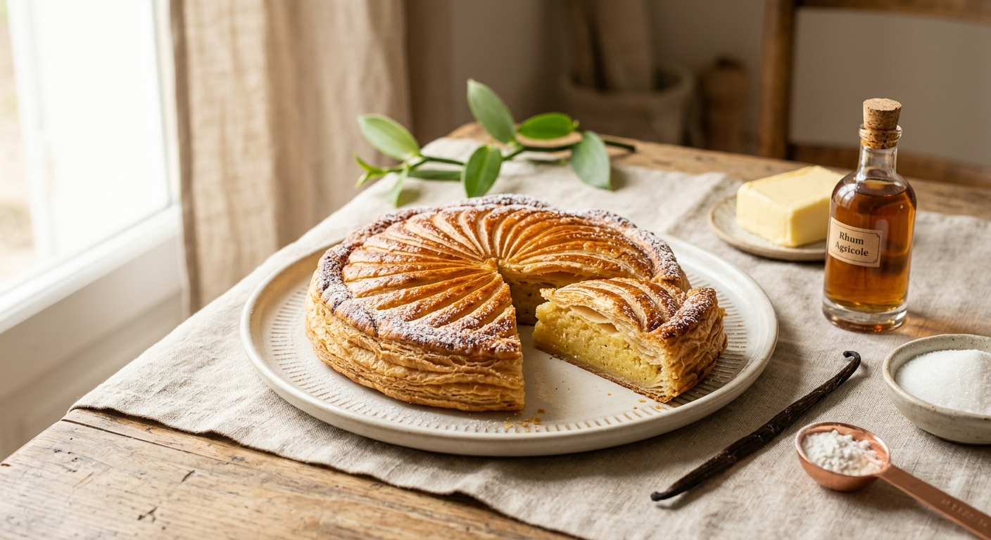 Pithiviers : feuilleté à la crème d'amandes