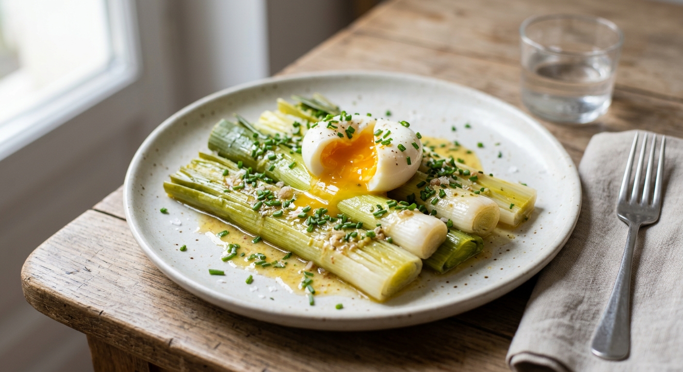 Poireaux vinaigrette