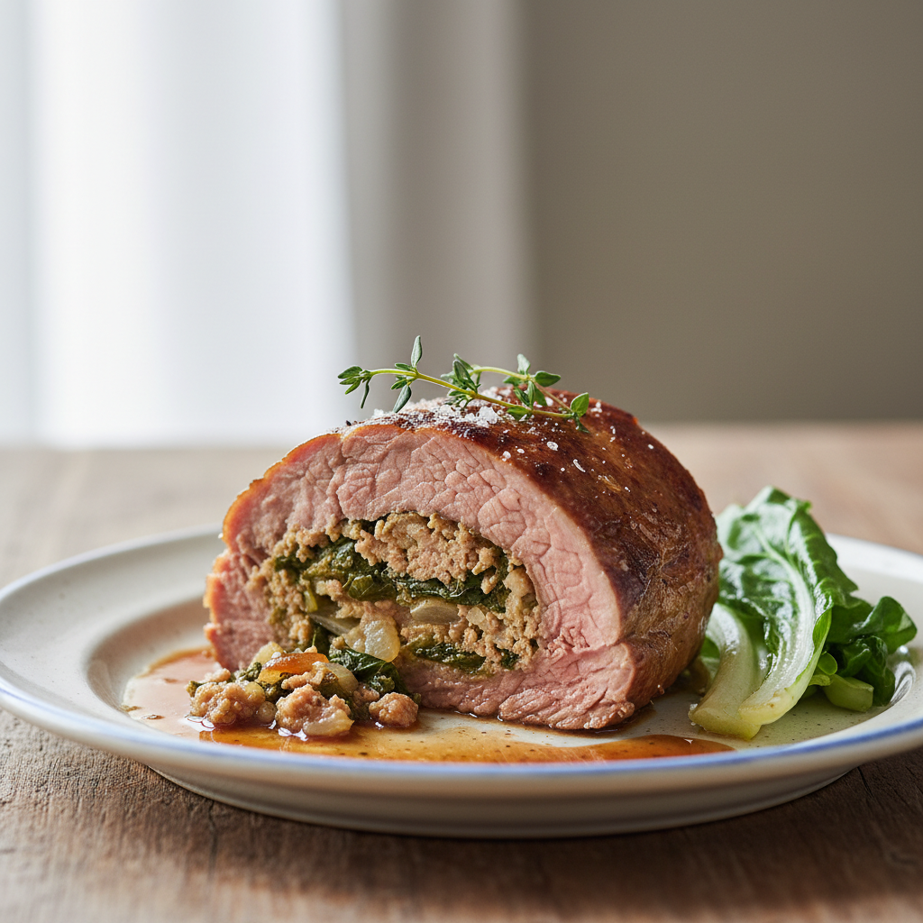 Poitrine de veau farcie