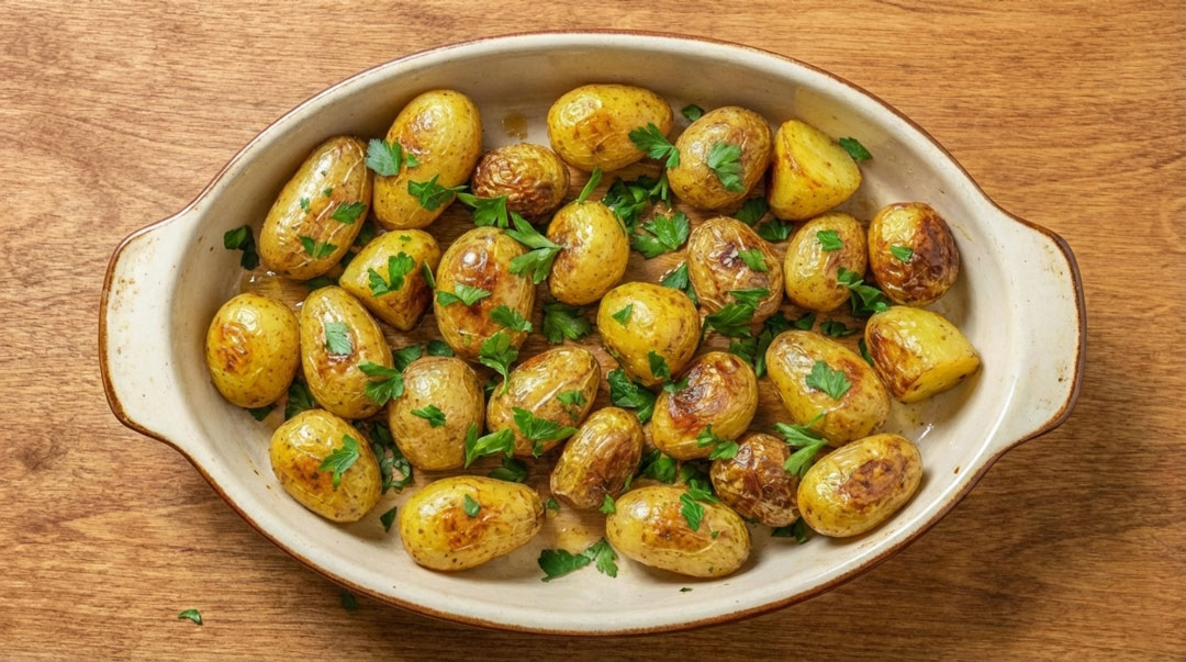 Pommes de terre grenailles au four