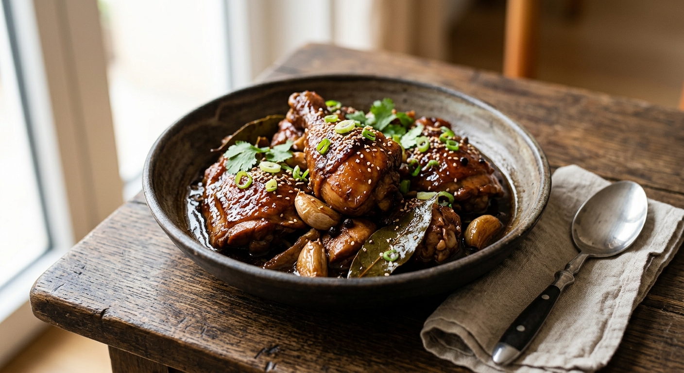 Poulet adobo de Loïc Fou de Cuisine