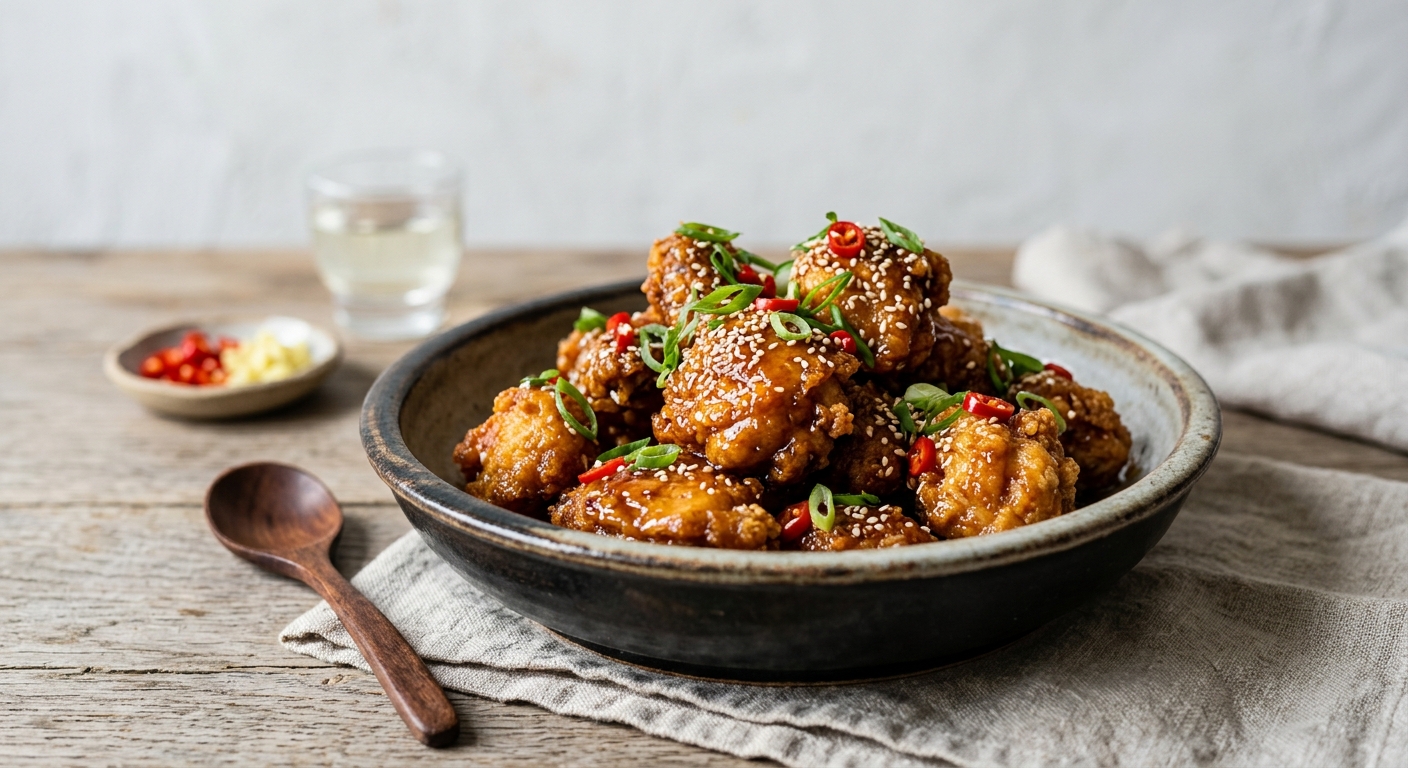 Poulet général tso de Loïc Fou de Cuisine