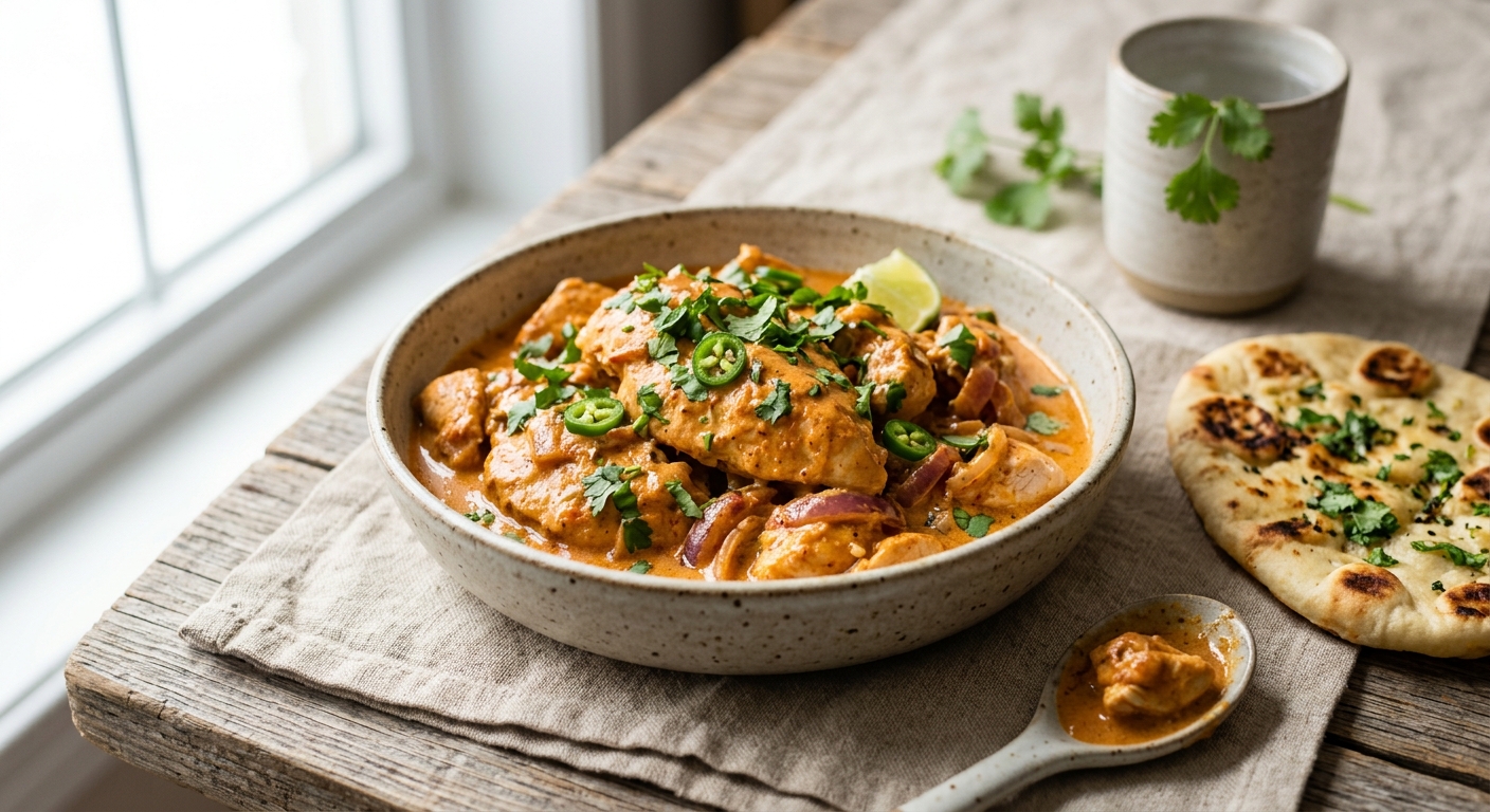 Poulet tandoori au lait de coco ultra facile