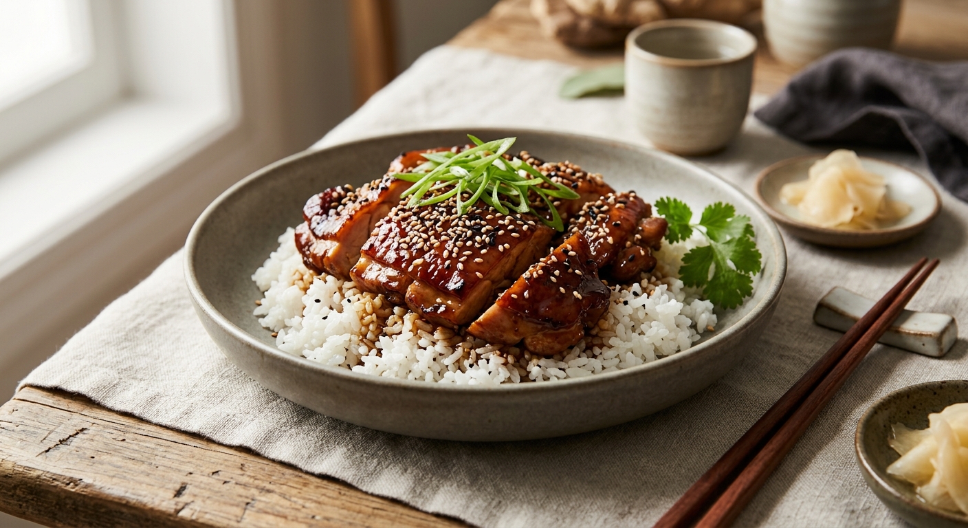 Poulet teriyaki