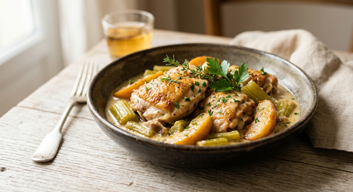 Poulet vallée d'Auge