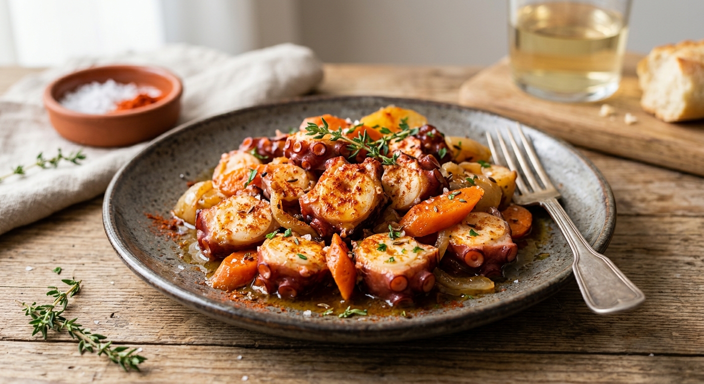 Poulpes à la Galicienne