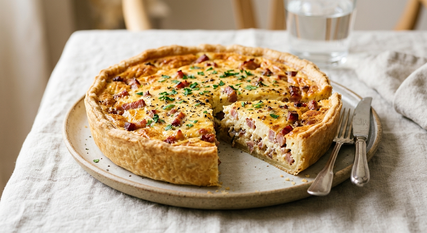 Quiche lorraine maison
