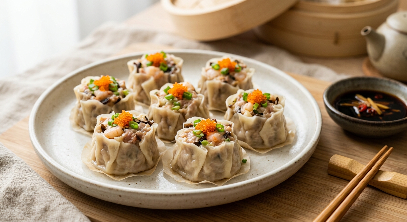 Raviolis à la Vapeur - Siu Mai (Chine)