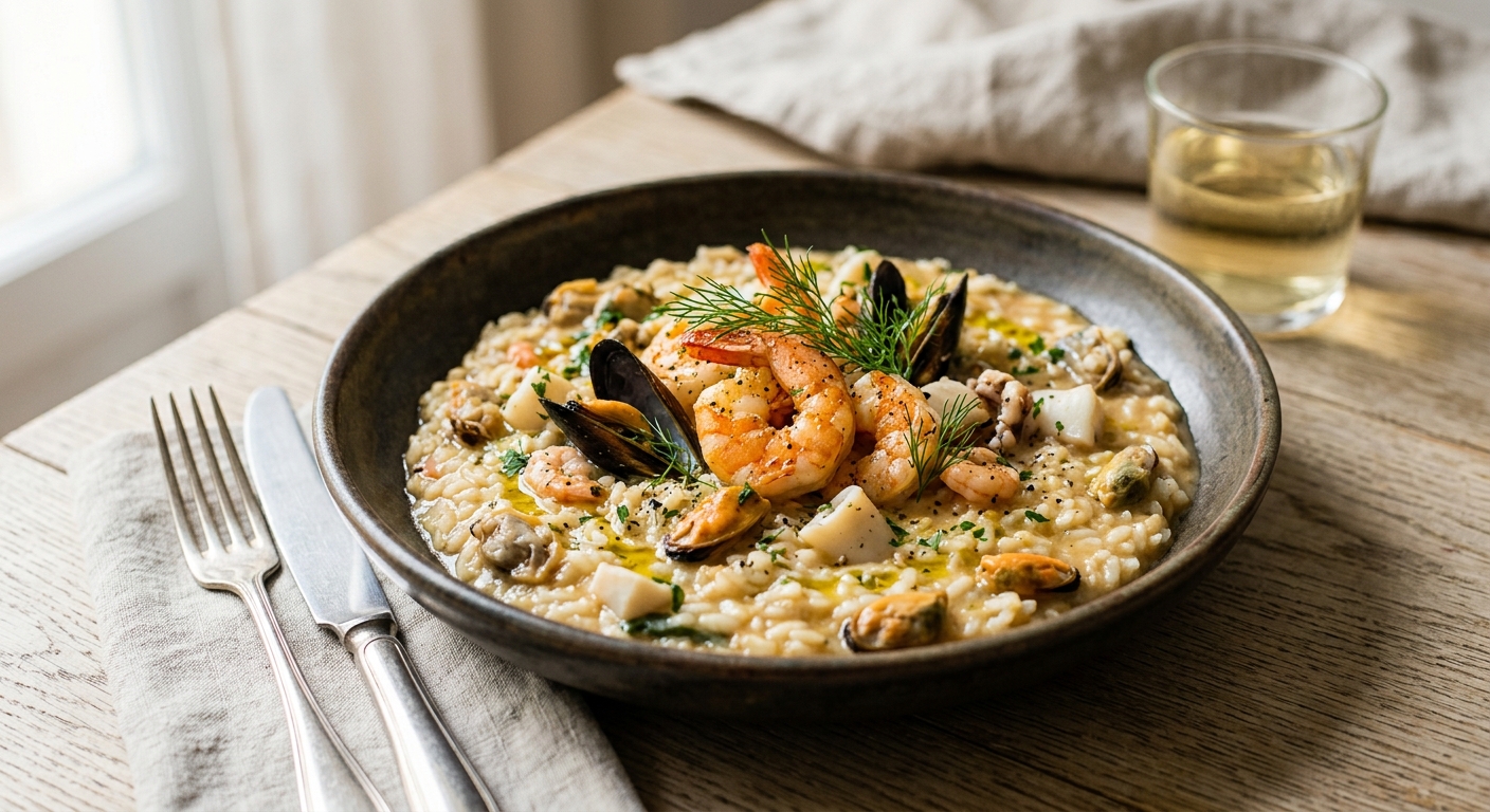 Risotto aux fruits de mer