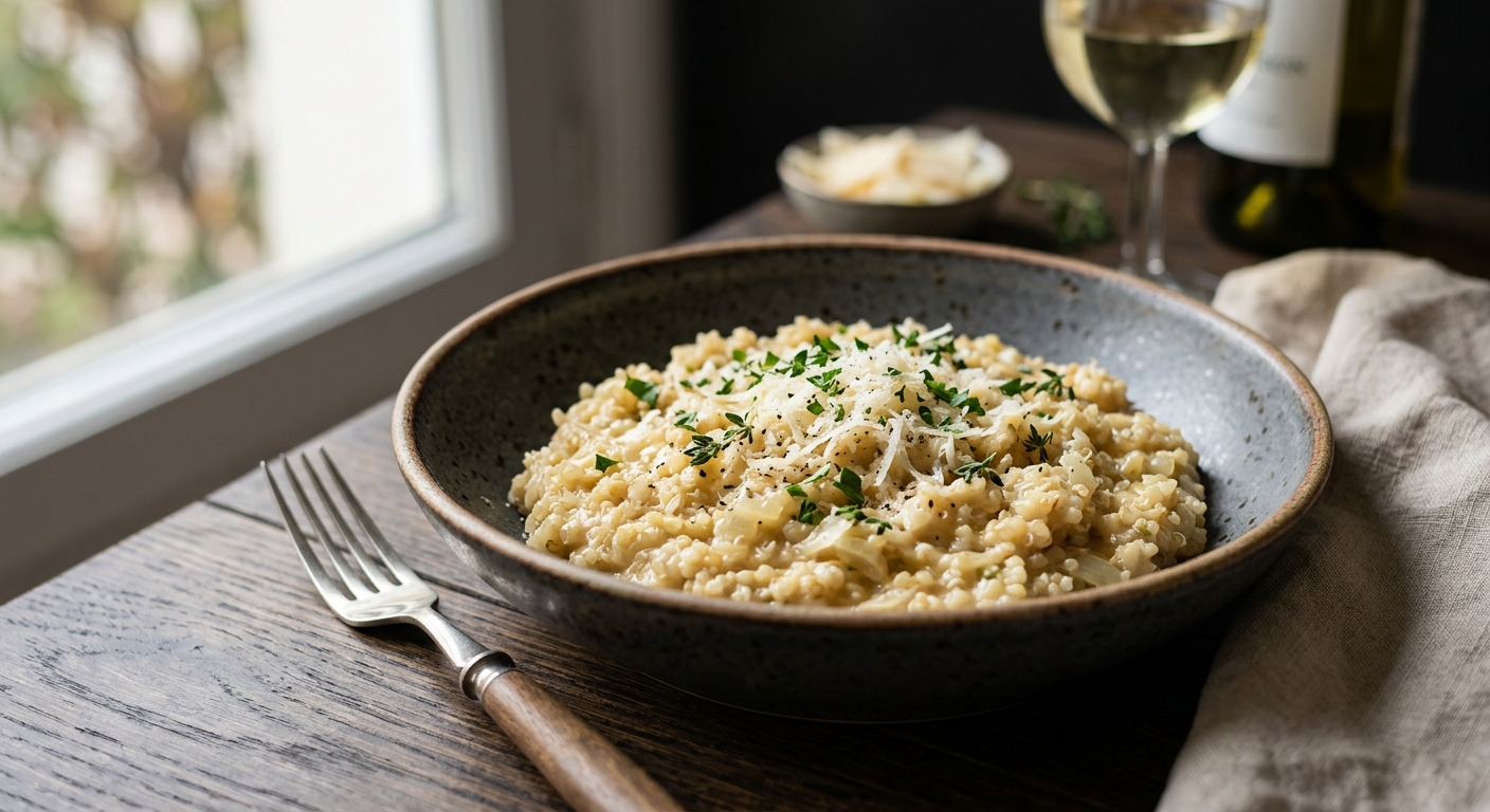 Risotto de quinoa