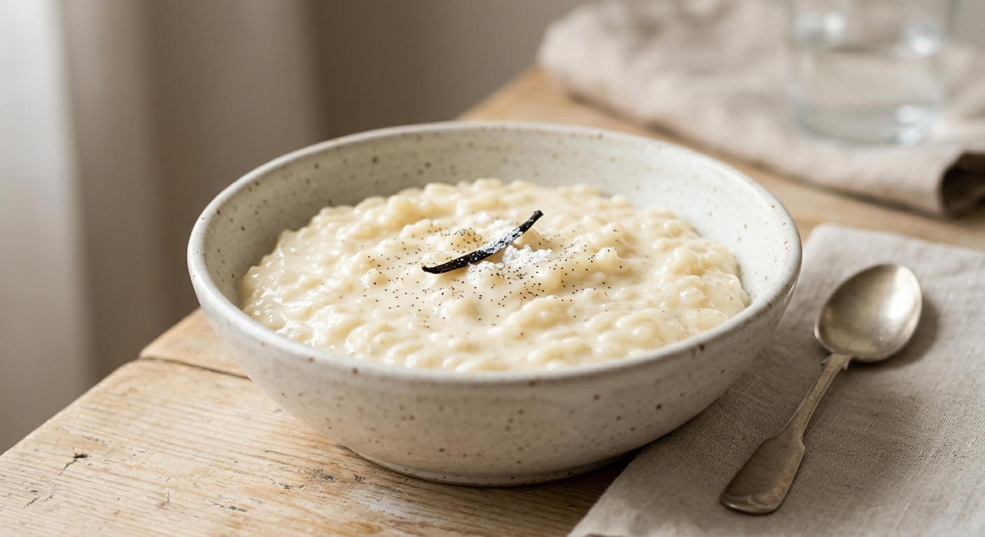 Riz au lait crémeux tout simple