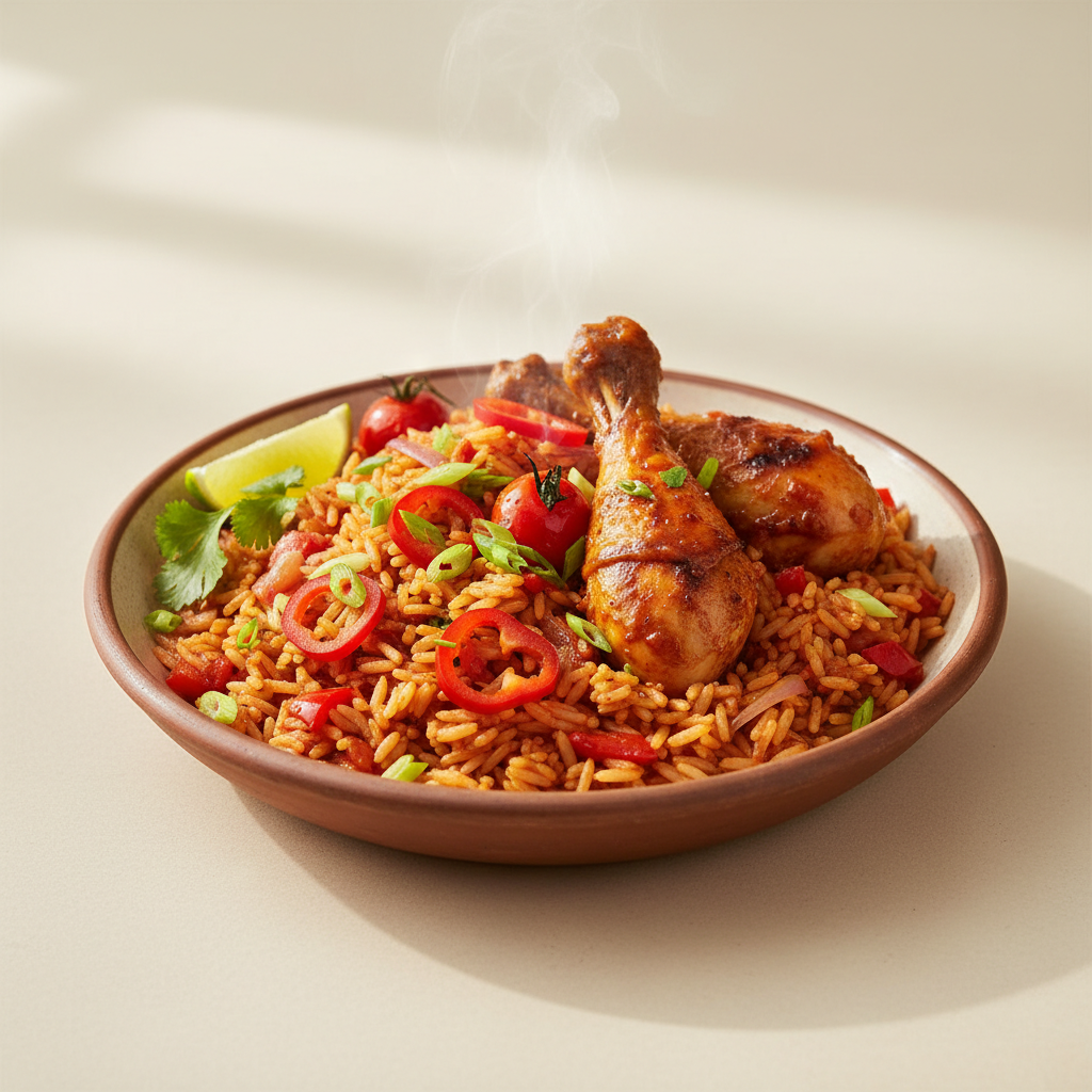 Riz Jollof Ouest-Africain