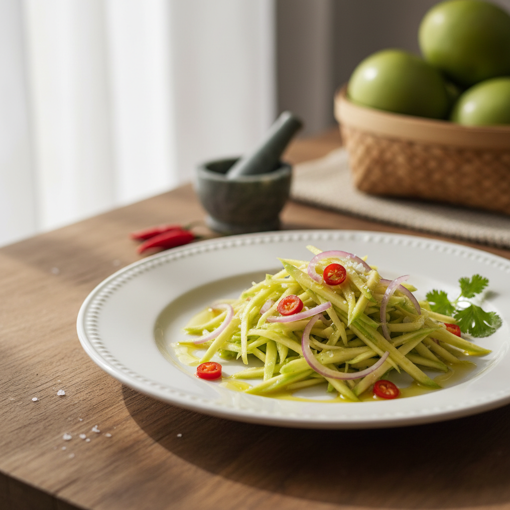 Rougail mangue verte