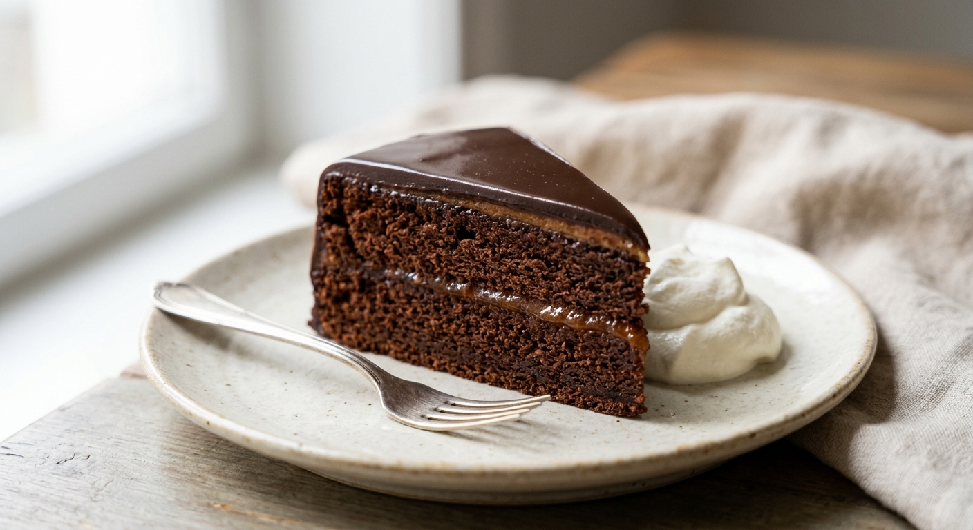 Sacher torte - Gâteau chocolat abricot de Vienne
