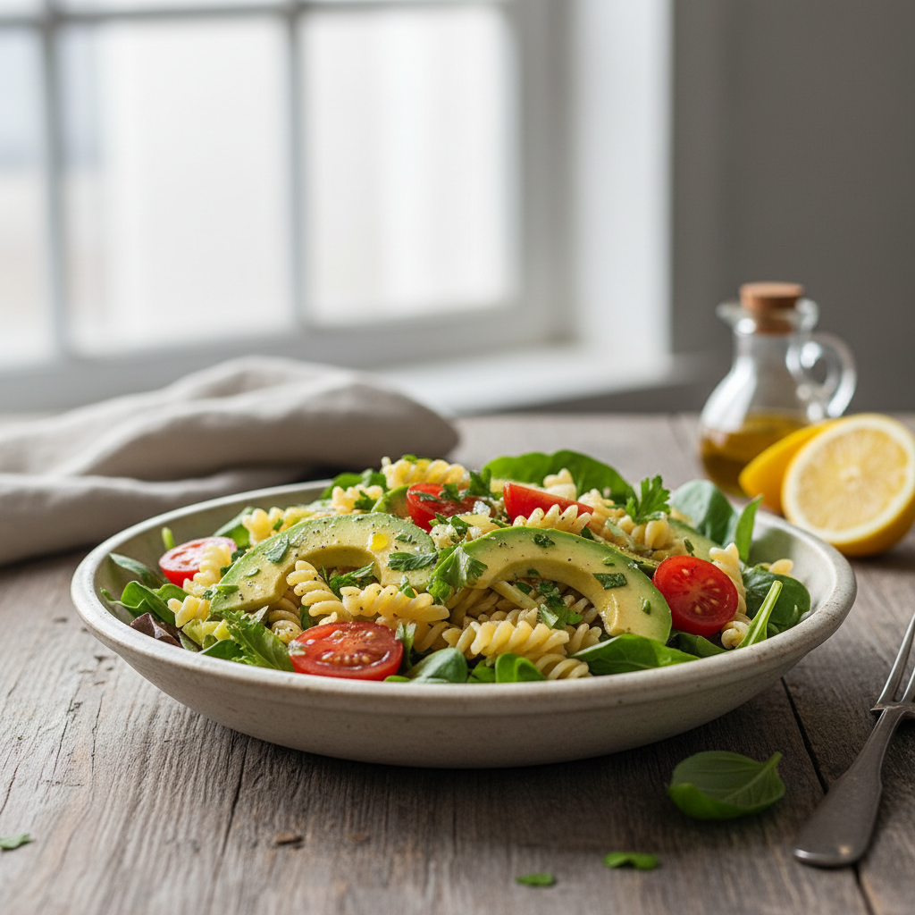 Salade de fusillis aux légumes d'été