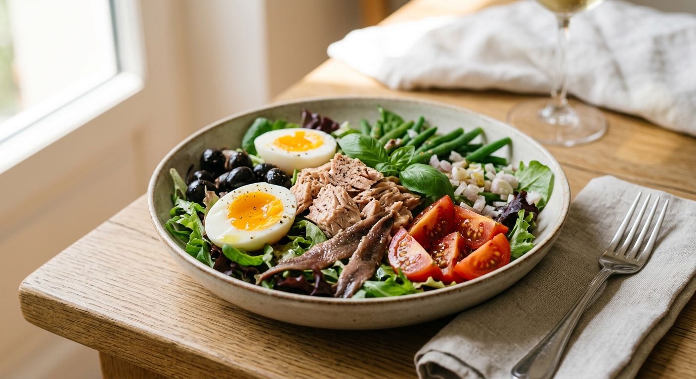 Salade niçoise rapide