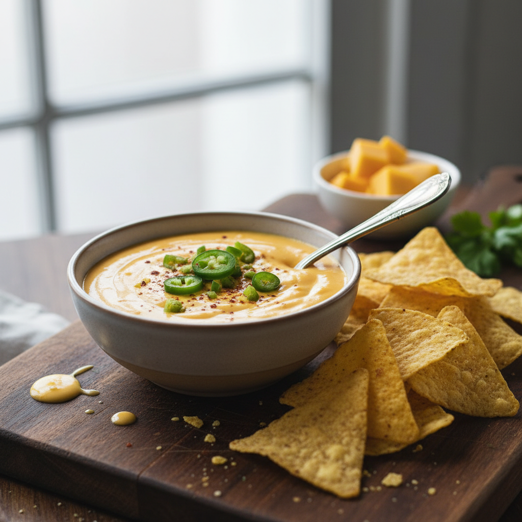 Sauce au fromage nacho