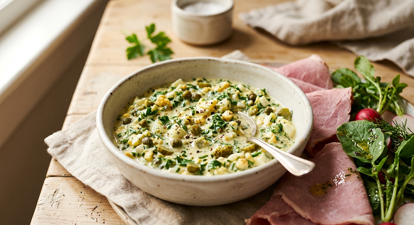 Sauce gribiche rapide